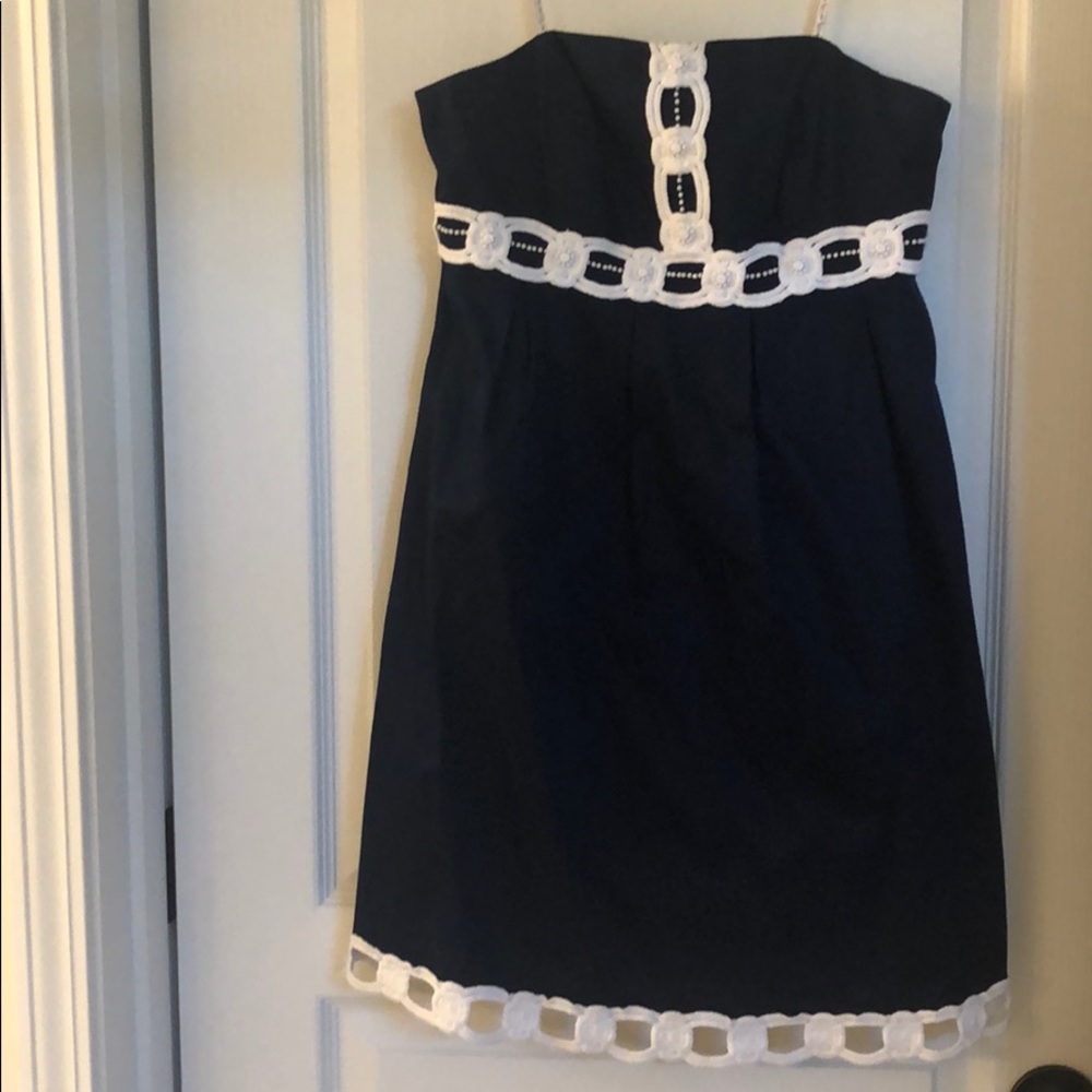 Lilly Pulitzer strapless dress